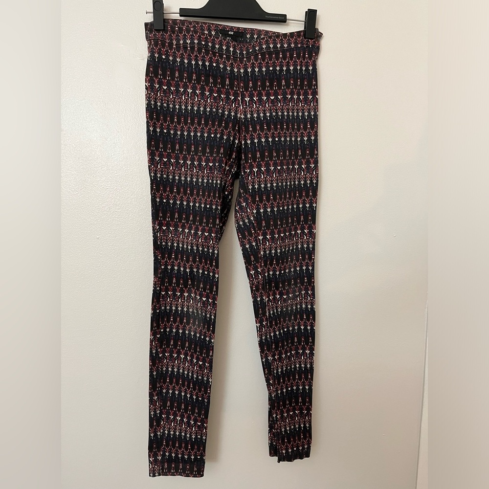 H&M Abstract Print Skinny Pant